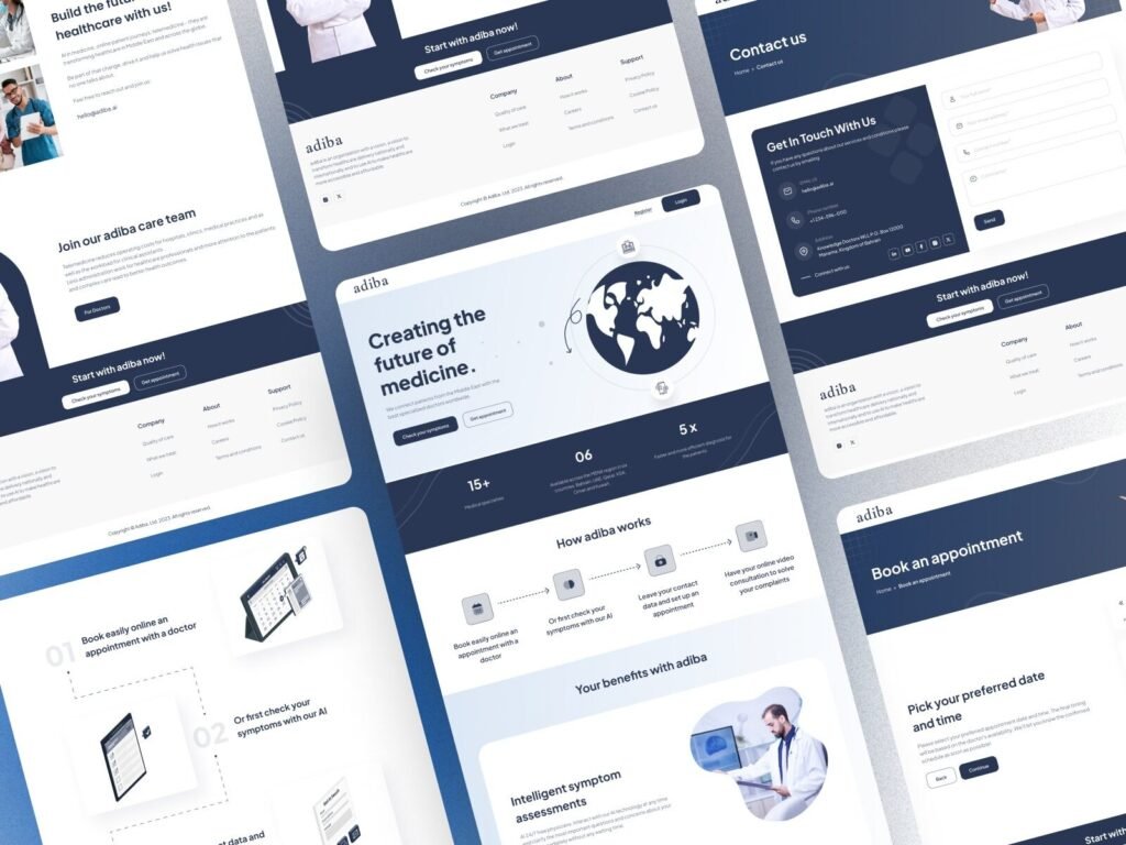 Patient-centric telemedicine platform interface design