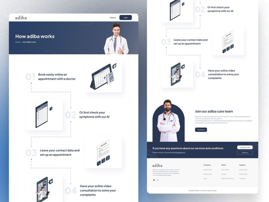 Virtual consultation workflow interface design