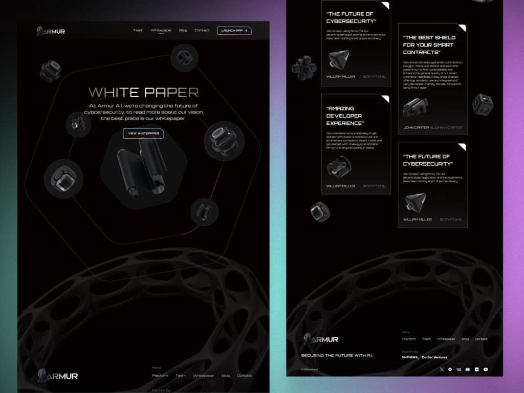 Scroll-based AI assistant SaaS UI design with immersive storytelling and modern UI UX Design