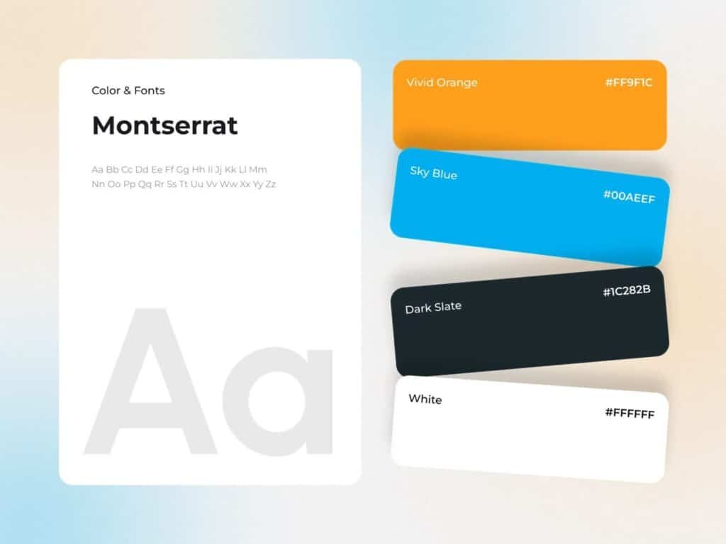 Color Palette for Business Verification SaaS