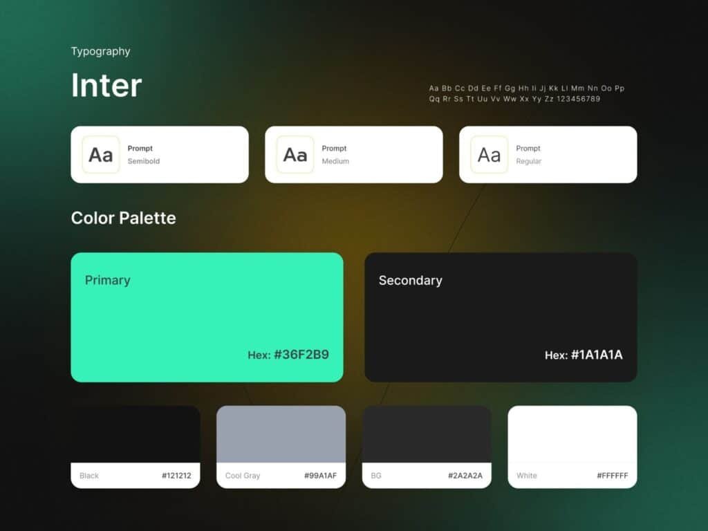 SaaS Project Management Dashboard Design System
